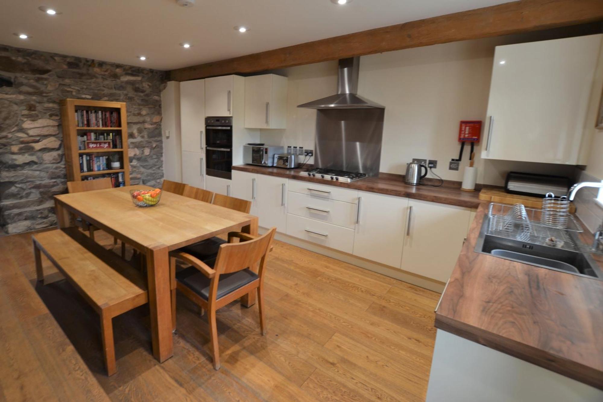 The Haybarn Cottage, Nefyn Bay ネビン エクステリア 写真